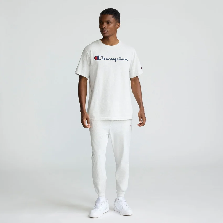 Camiseta clásica con estampado, Script Logo