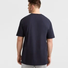 Camiseta clásica con gráfico y Script Logo – Tallas grandes y altas