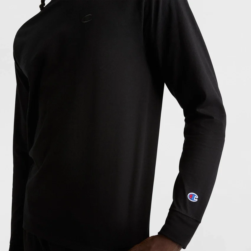 Camiseta clásica de manga larga con C Logo bordado