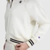 Camiseta de cuello alto con cremallera completa Pitcher, C Logo