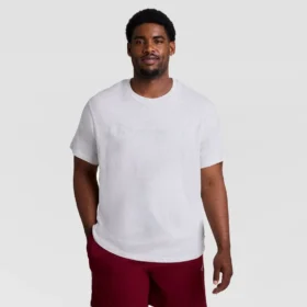 Camiseta gráfica clásica, Script Logo en letra cursiva a tono - Tallas grandes y altas