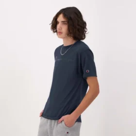 Camiseta gráfica clásica, Script Logo en letra manuscrita a tono