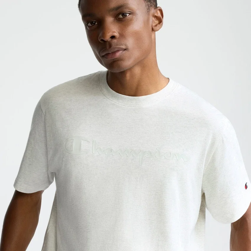 Camiseta gráfica clásica, Script Logo en letra manuscrita a tono