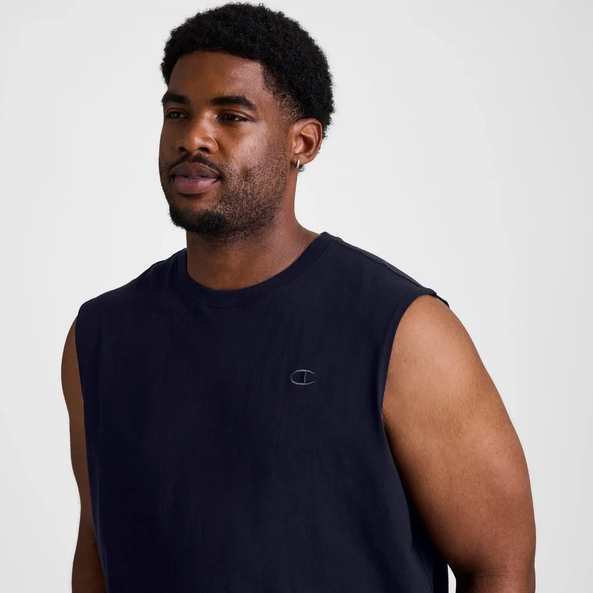 Camiseta sin mangas «Muscle», C Logo - Tallas grandes y altas