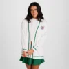 Cárdigan Country Club, con logotipo «C» floral bordado