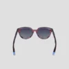 Gafas redondas polarizadas con sujeción para mujer