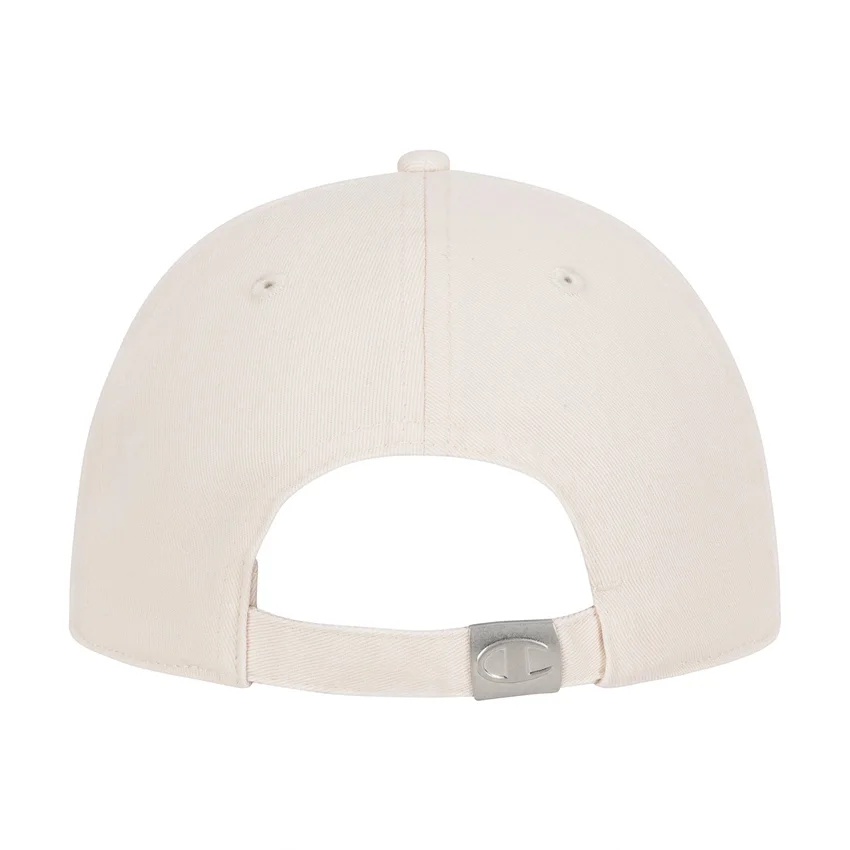 Gorra ajustable con bordado de letras