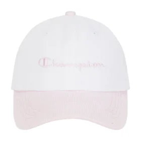 Gorra ajustable de pana en tonos pastel