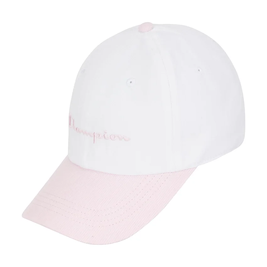 Gorra ajustable de pana en tonos pastel