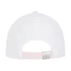 Gorra ajustable de pana en tonos pastel