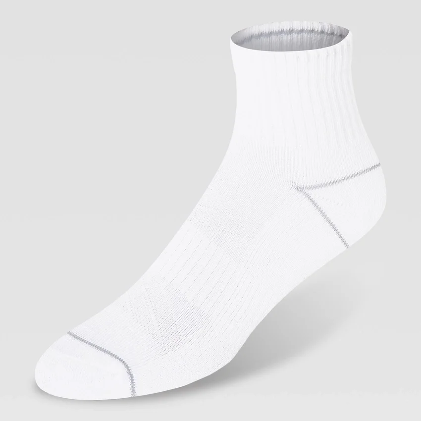 Pack de 6 pares de calcetines cortos acolchados para mujer
