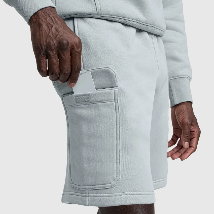 Pantalones cortos de forro polar de 8", C Logo