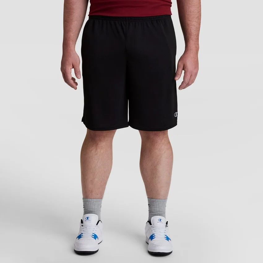 Pantalones cortos deportivos de 10" con tecnología de absorción de la humedad - Tallas grandes y altas