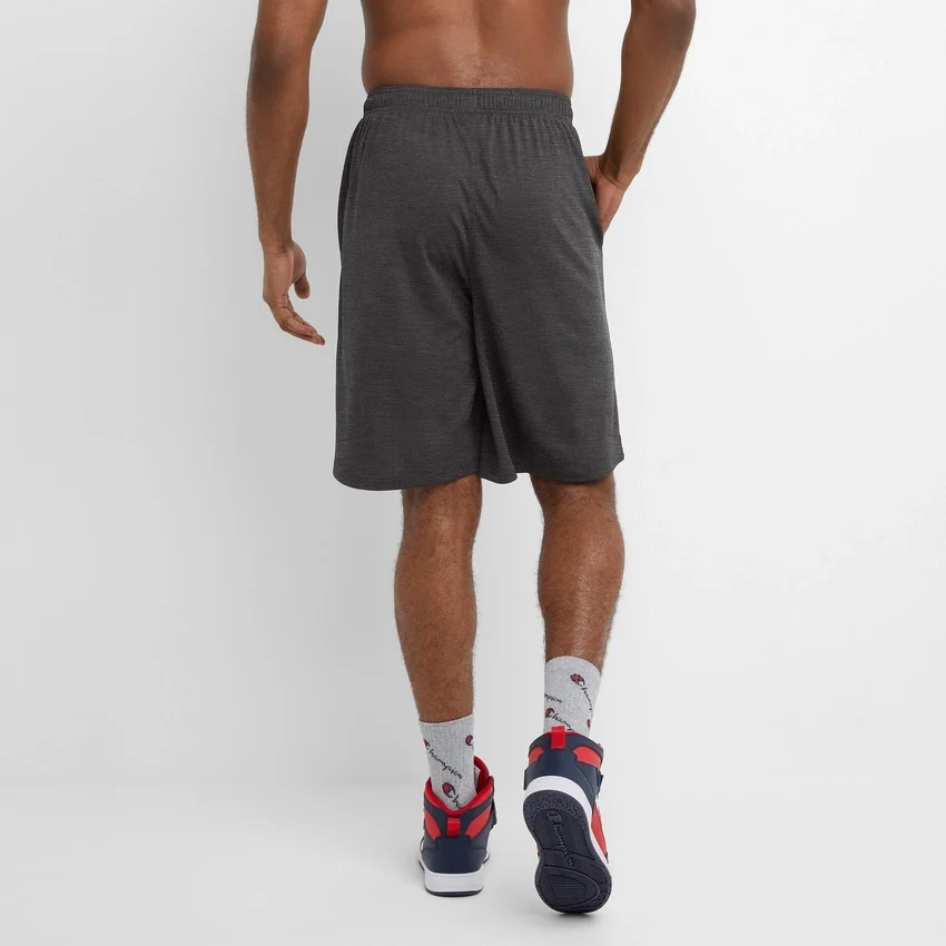 Pantalones cortos deportivos de 10" con tecnología de absorción de la humedad - Tallas grandes y altas