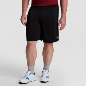 Pantalones cortos deportivos de 10″ con tecnología de absorción de la humedad – Tallas grandes y altas
