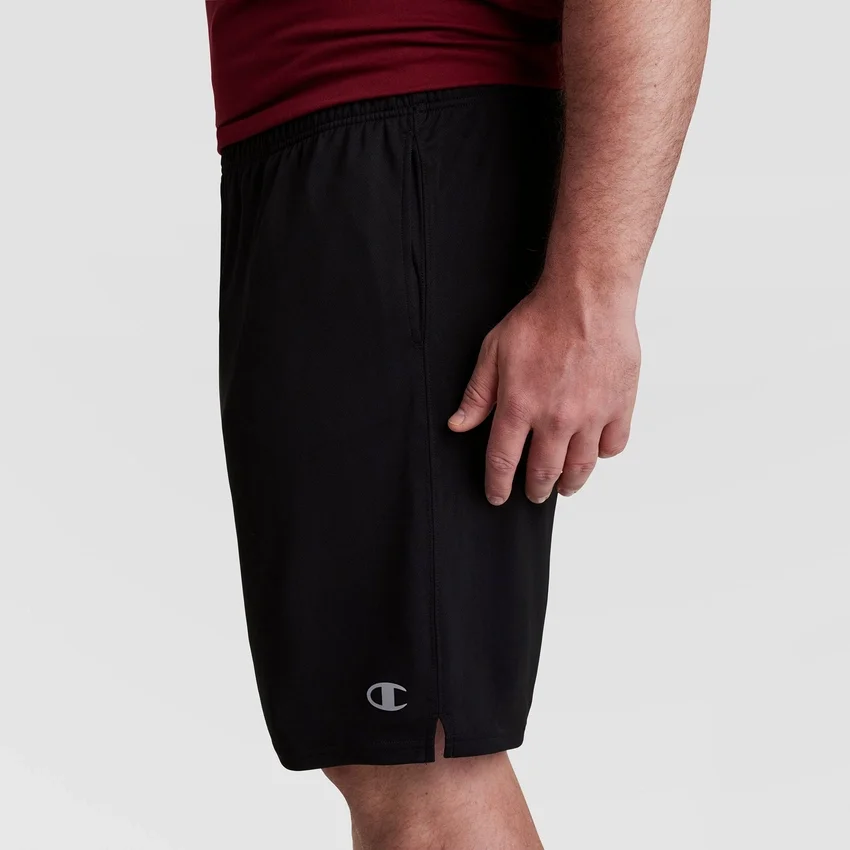 Pantalones cortos deportivos de 10" con tecnología de absorción de la humedad - Tallas grandes y altas