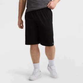 Pantalones cortos ligeros de estar por casa de 9", con logotipo «C» en parche - Tallas grandes y altas