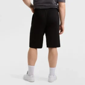 Pantalones cortos ligeros de estar por casa de 9″, con logotipo «C» en parche – Tallas grandes y altas