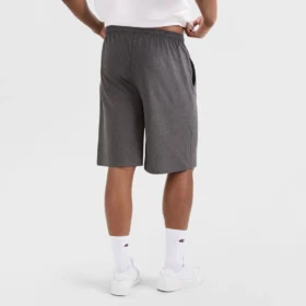 Pantalones cortos ligeros de estar por casa de 9″, con logotipo «C» en parche – Tallas grandes y altas
