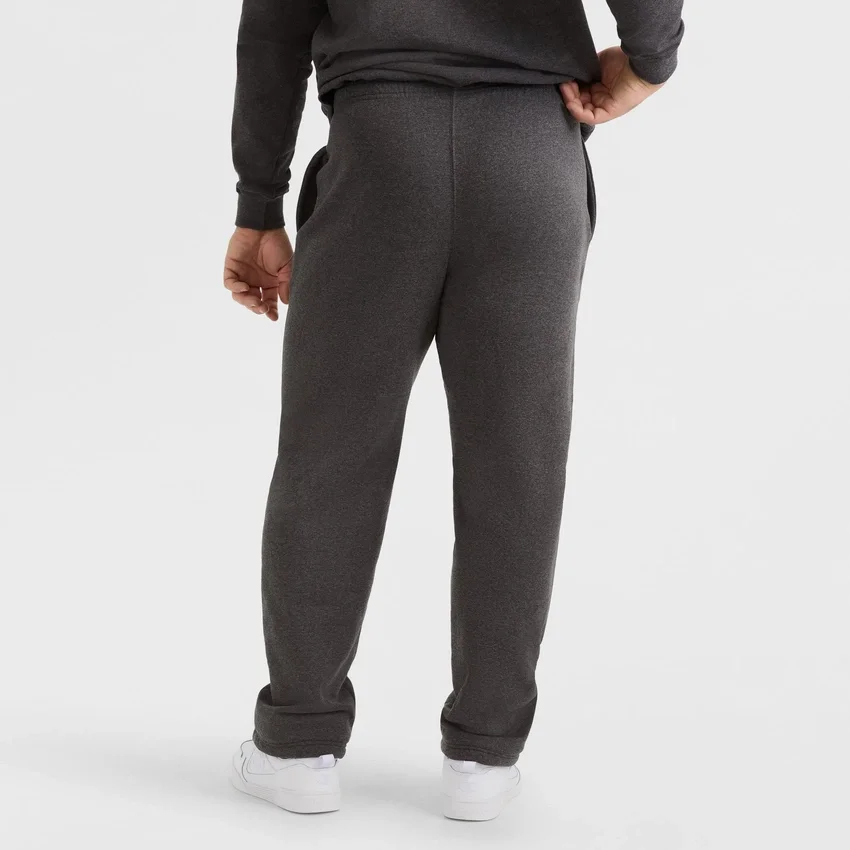 Pantalones de chándal Powerblend, bajo abierto, C Logo — Tallas grandes y altas