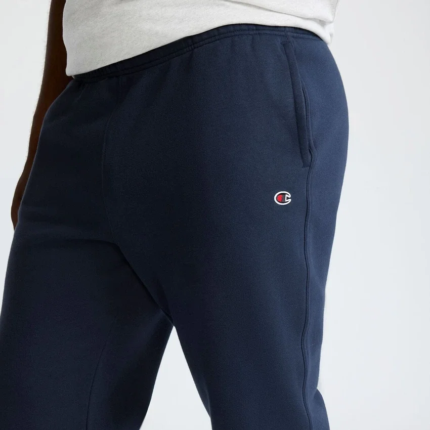 Pantalones de chándal Powerblend, bajo abierto, C Logo — Tallas grandes y altas