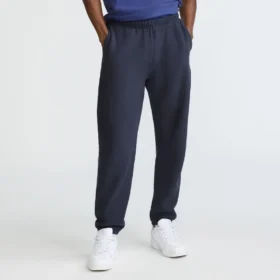 Pantalones de chándal Reverse Weave con logo pequeño y cintura ajustada