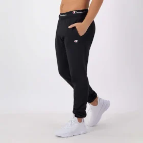 Pantalones de chándal Reverse Weave con logo pequeño y cintura ajustada