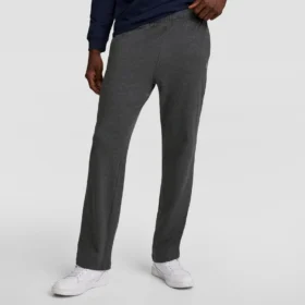 Pantalones de estar por casa ligeros, bajo abierto, C Logo