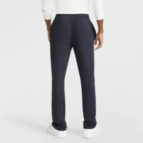 Pantalones de estar por casa ligeros, bajo abierto, C Logo