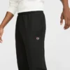 Pantalones de estar por casa ligeros, bajo abierto, C Logo