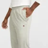 Pantalones de estar por casa ligeros, bajo abierto, C Logo