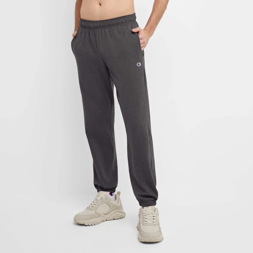 Pantalones de estar por casa ligeros, bajo ajustado, C Logo