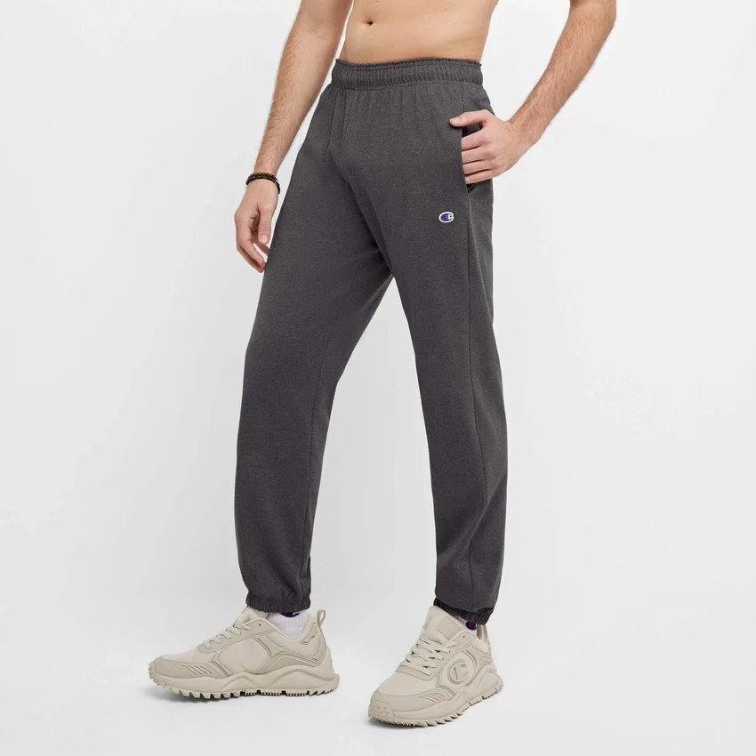 Pantalones de estar por casa ligeros, bajo ajustado, C Logo