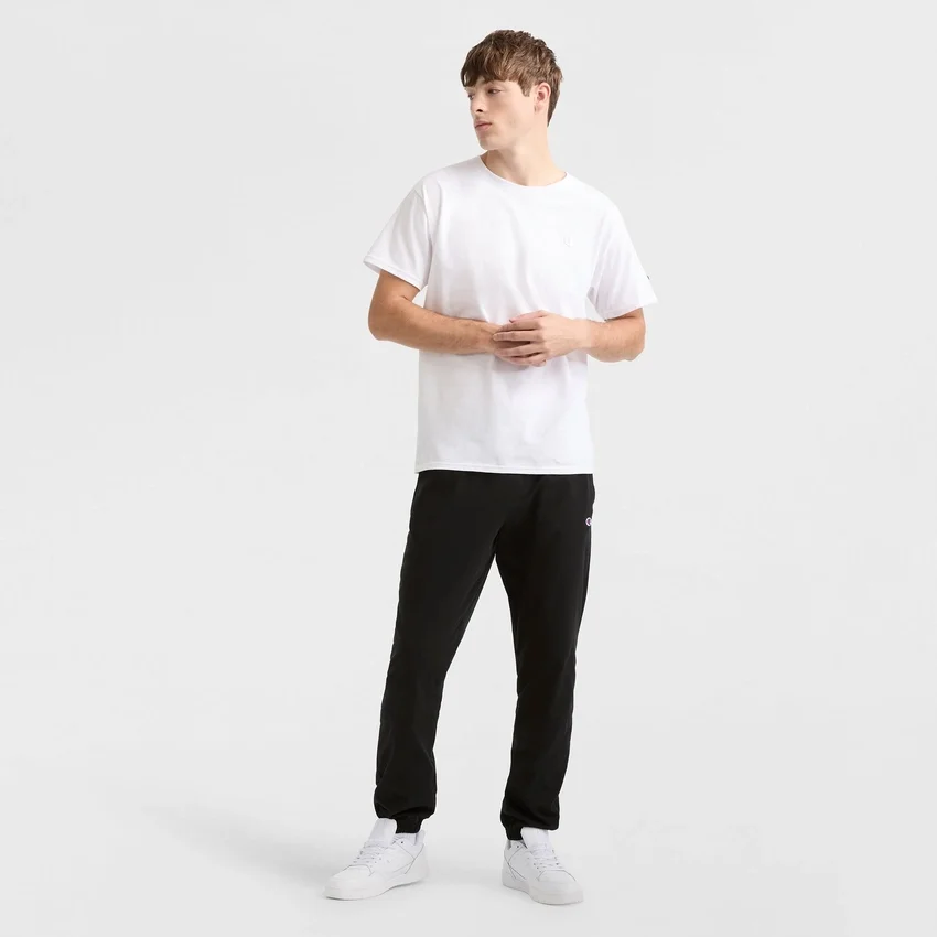 Pantalones de estar por casa ligeros, bajo ajustado, C Logo