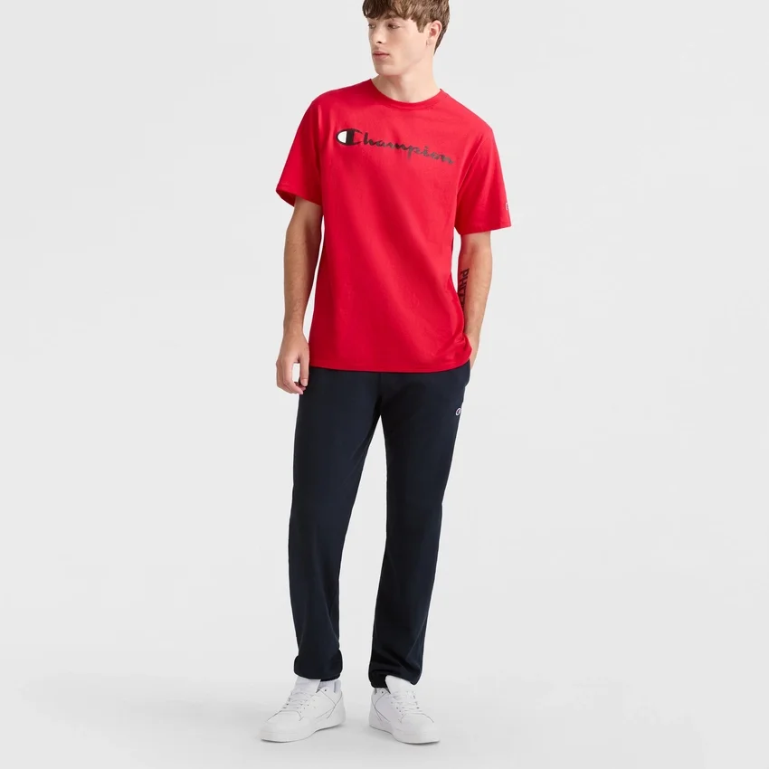 Pantalones de estar por casa ligeros, bajo ajustado, C Logo