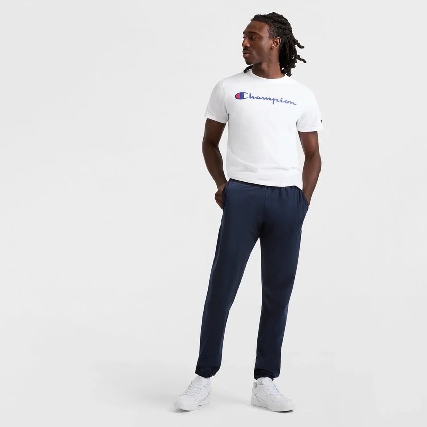 Pantalones de estar por casa ligeros, bajo ajustado, C Logo