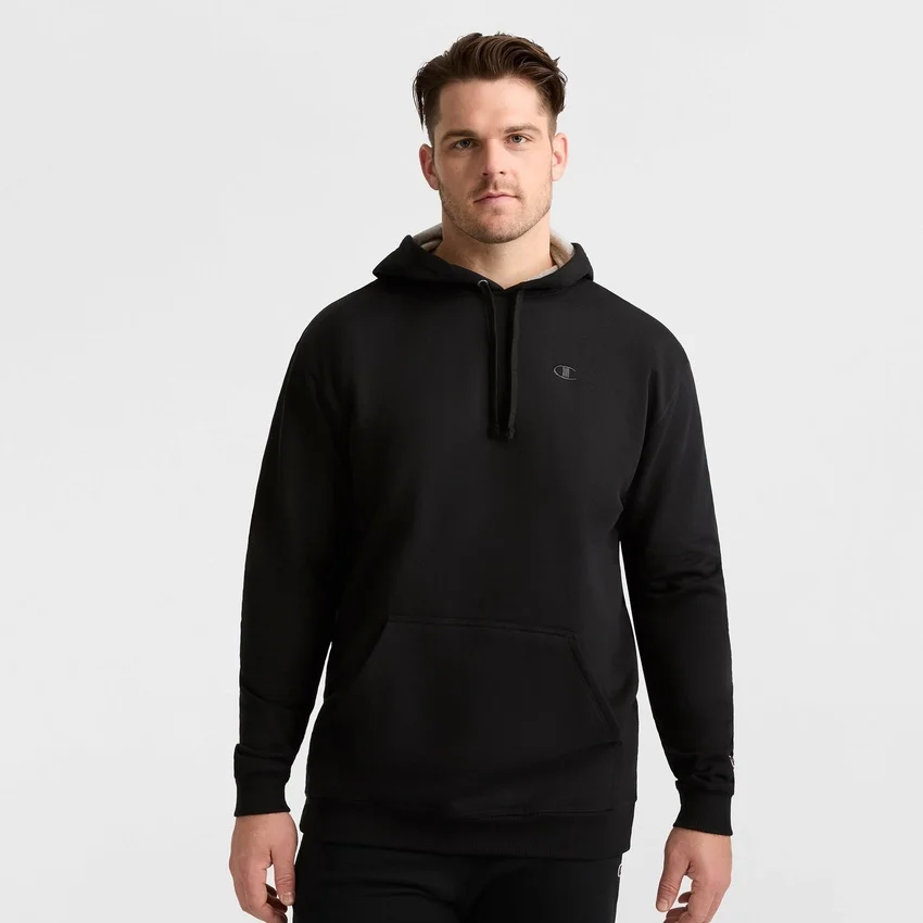 Sudadera con capucha Powerblend, C Logo — Tallas grandes y altas