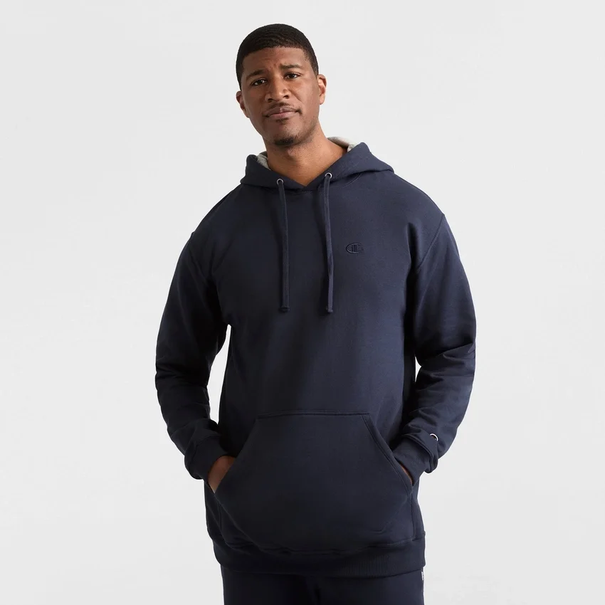 Sudadera con capucha Powerblend, C Logo — Tallas grandes y altas