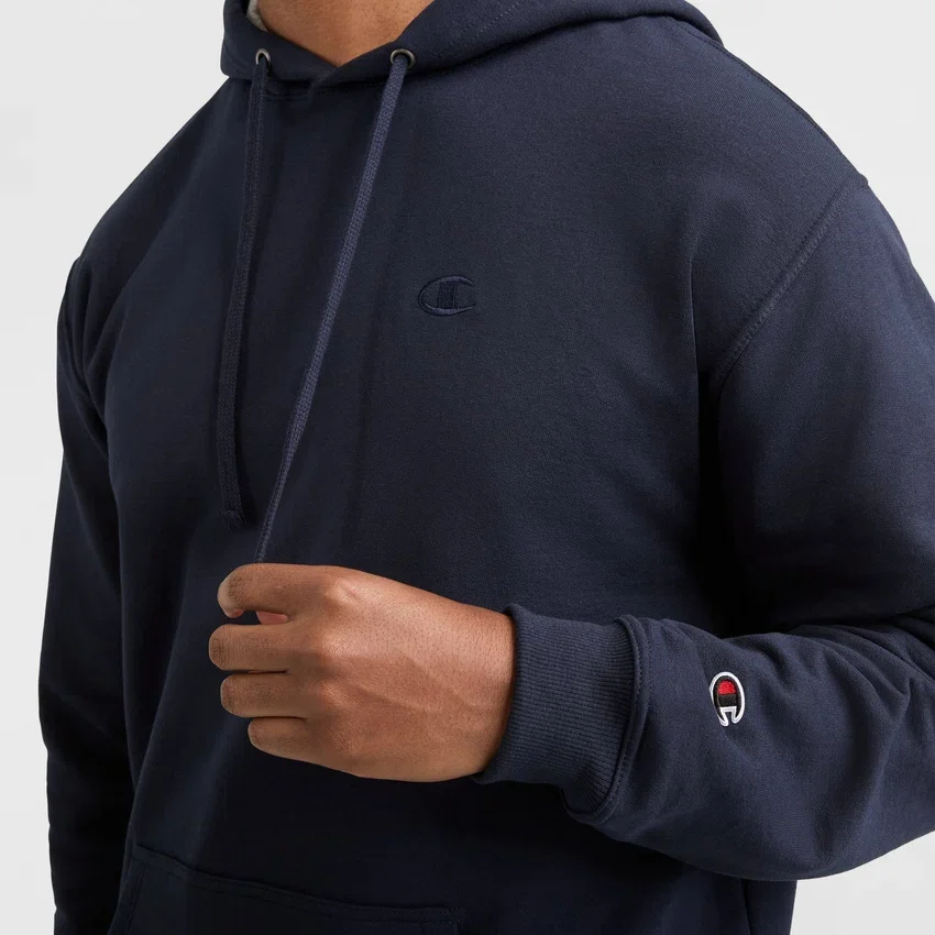 Sudadera con capucha Powerblend, C Logo — Tallas grandes y altas