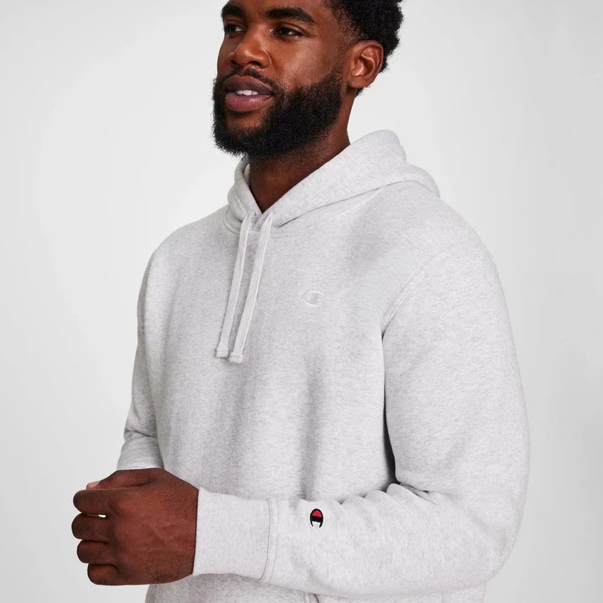 Sudadera con capucha Powerblend, C Logo — Tallas grandes y altas