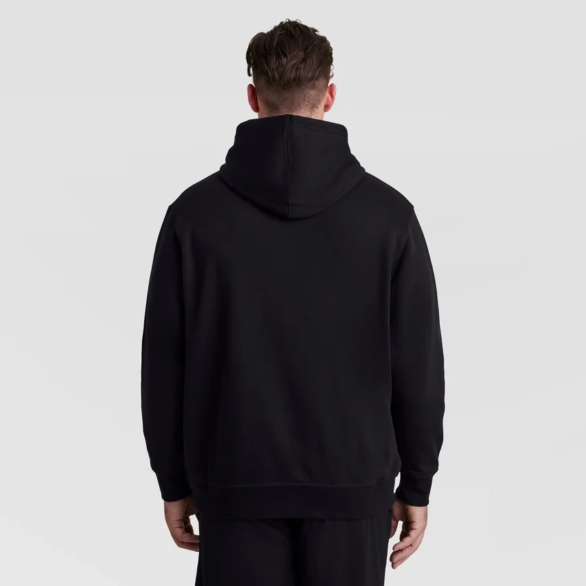 Sudadera con capucha Powerblend, Script Logo completo - Tallas grandes y altas