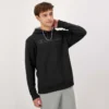 Sudadera con capucha Powerblend, Script Logo en letra cursiva a tono
