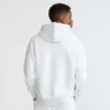 Sudadera con capucha Powerblend, Script Logo en letra cursiva a tono