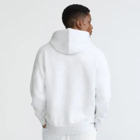 Sudadera con capucha Powerblend, Script Logo en letra cursiva a tono