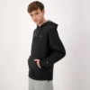 Sudadera con capucha Powerblend, Script Logo en letra cursiva a tono