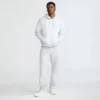 Sudadera con capucha Powerblend, Script Logo en letra cursiva a tono