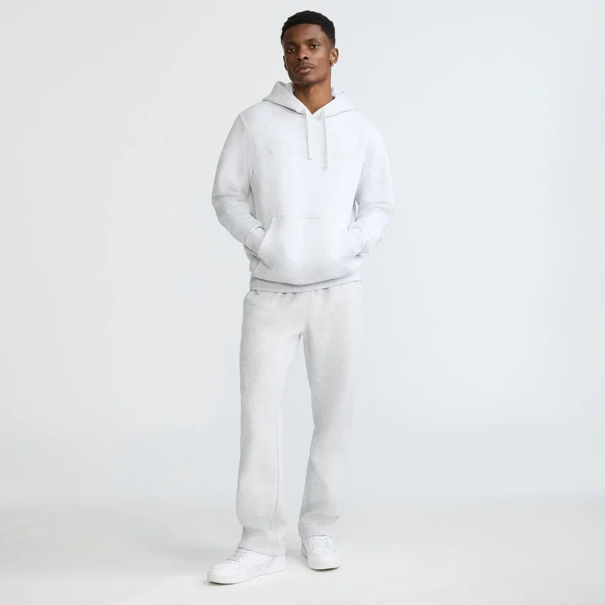 Sudadera con capucha Powerblend, Script Logo en letra cursiva a tono