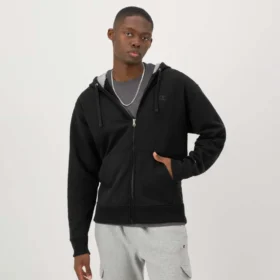 Sudadera con capucha Powerblend y cremallera completa, C Logo