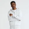 Sudadera con capucha Powerblend y cremallera completa, C Logo