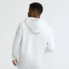 Sudadera con capucha Powerblend y cremallera completa, C Logo